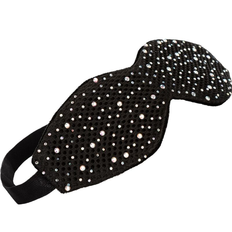 Benda per Occhi con Strass Calexotics Radiance — Peluche Morbido