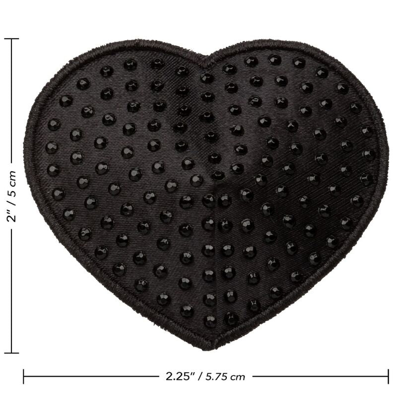 Copricapezzoli Adesivi a Cuore Calexotics Radiance — Riutilizzabili