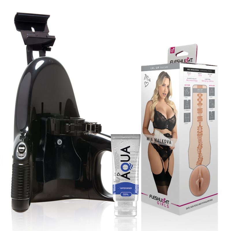 Masturbatore Maschile Fleshlight Mia Malkova Lvl Up — Kit