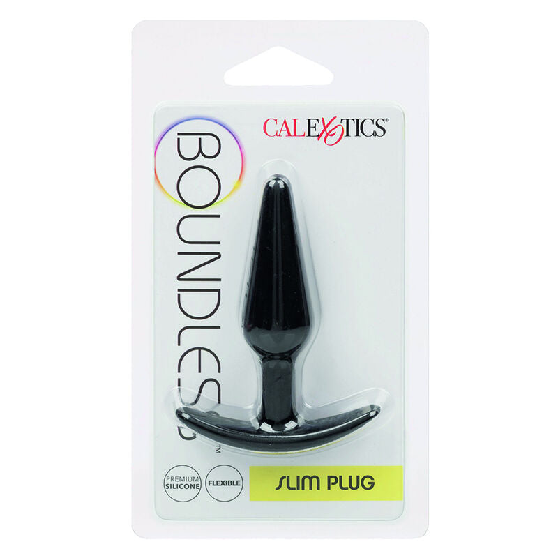 Plug Anale Slim Calexotics Boundless — Flessibile, Base Ergonomica