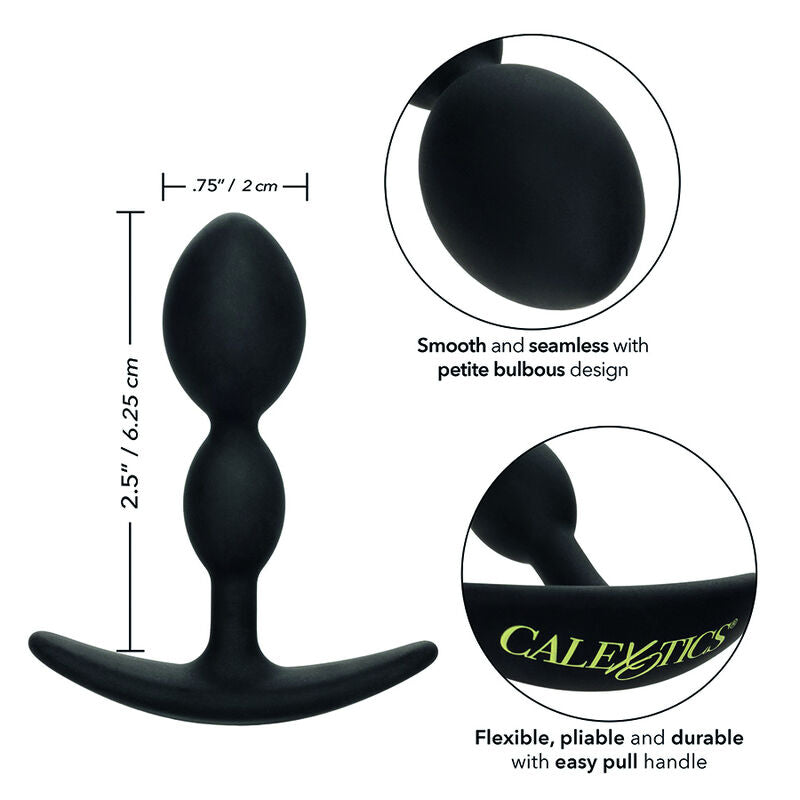 Plug Anale a Goccia Calexotics Boundless 2X — Flessibile