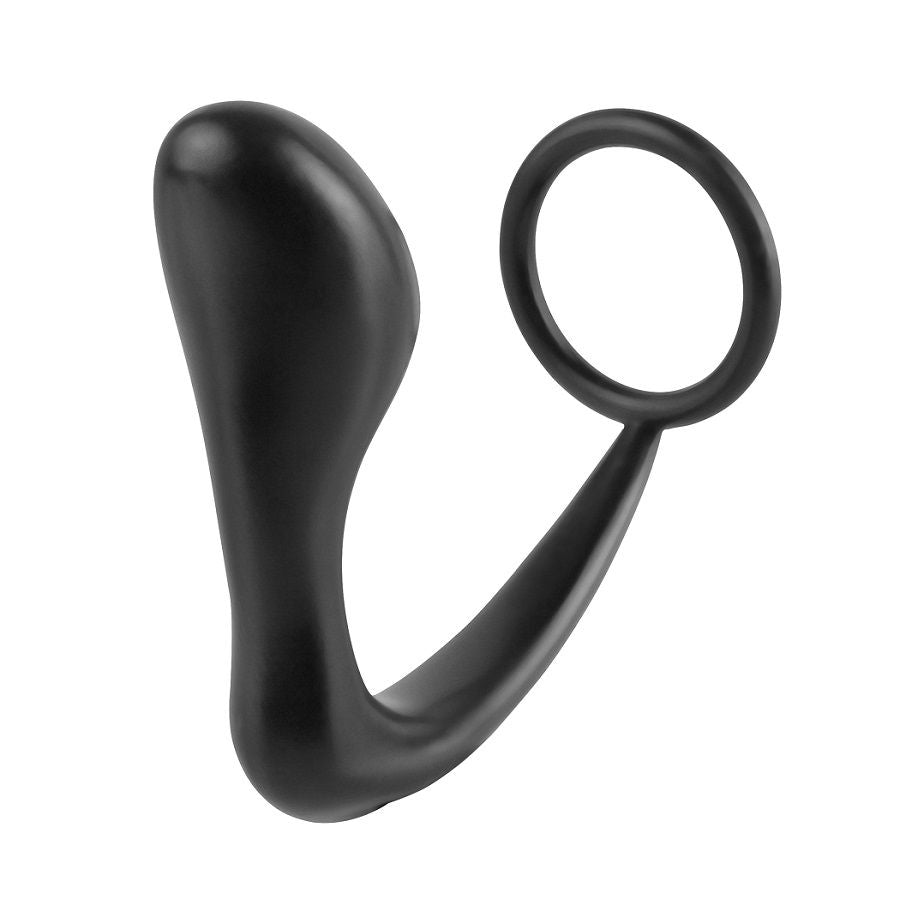Anello Fallico con Plug Anale Anal Fantasy Ass-Gasm — Silicone