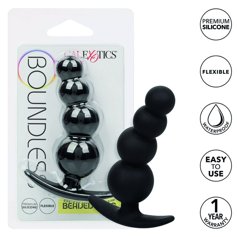 Plug Anale con Perline Graduate Calexotics Boundless