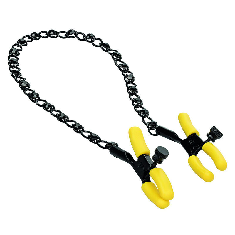Mollette per Capezzoli con Catena Calexotics Boundless Teaser