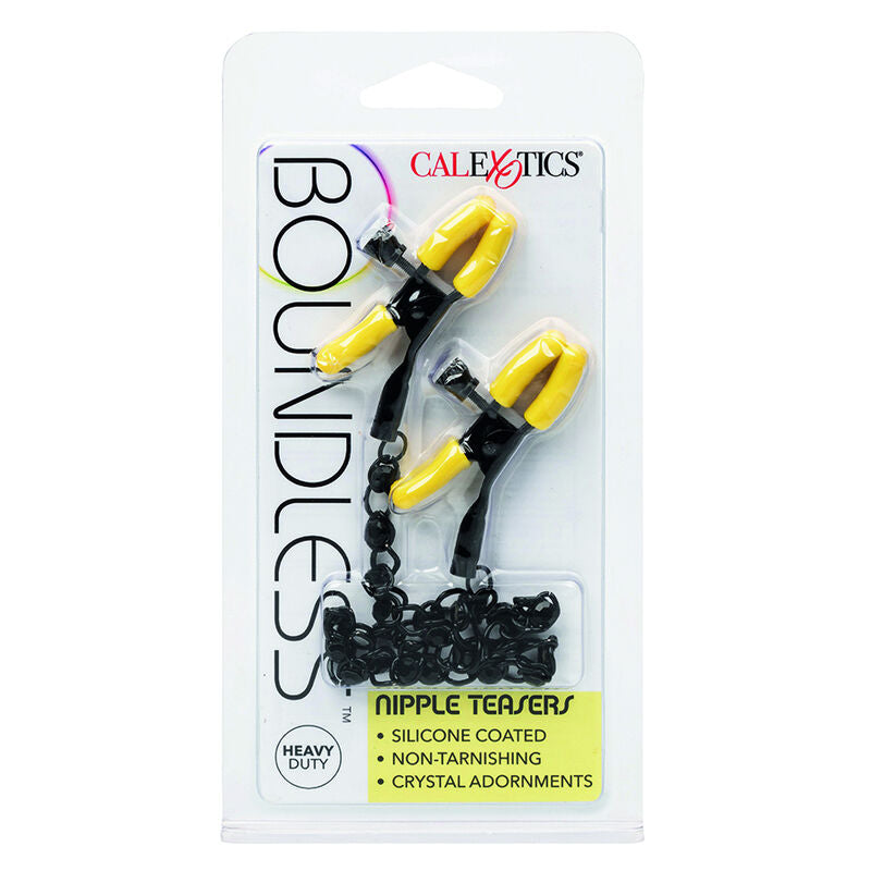 Mollette per Capezzoli con Catena Calexotics Boundless Teaser