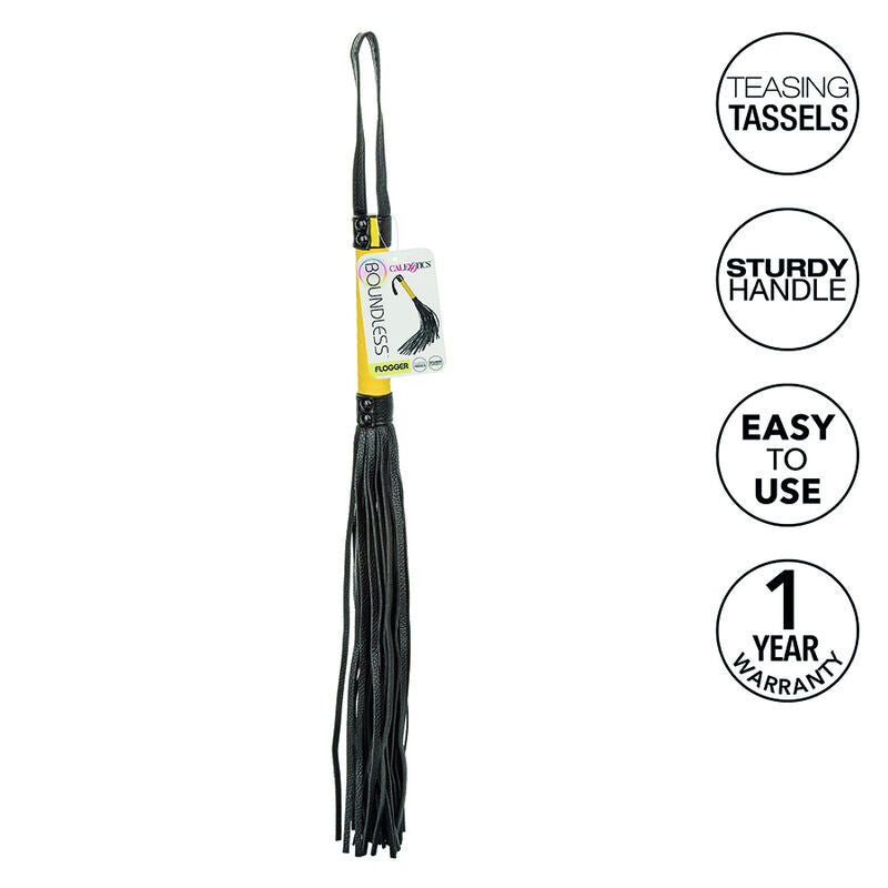 Frusta Bondage Calexotics Boundless Flogger — Nappe Vegane