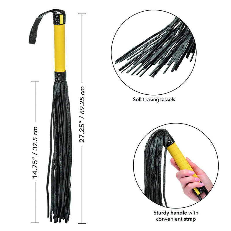Frusta Bondage Calexotics Boundless Flogger — Nappe Vegane