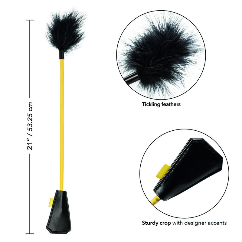 Frusta Bondage con Piuma Calexotics Boundless Feather Crop