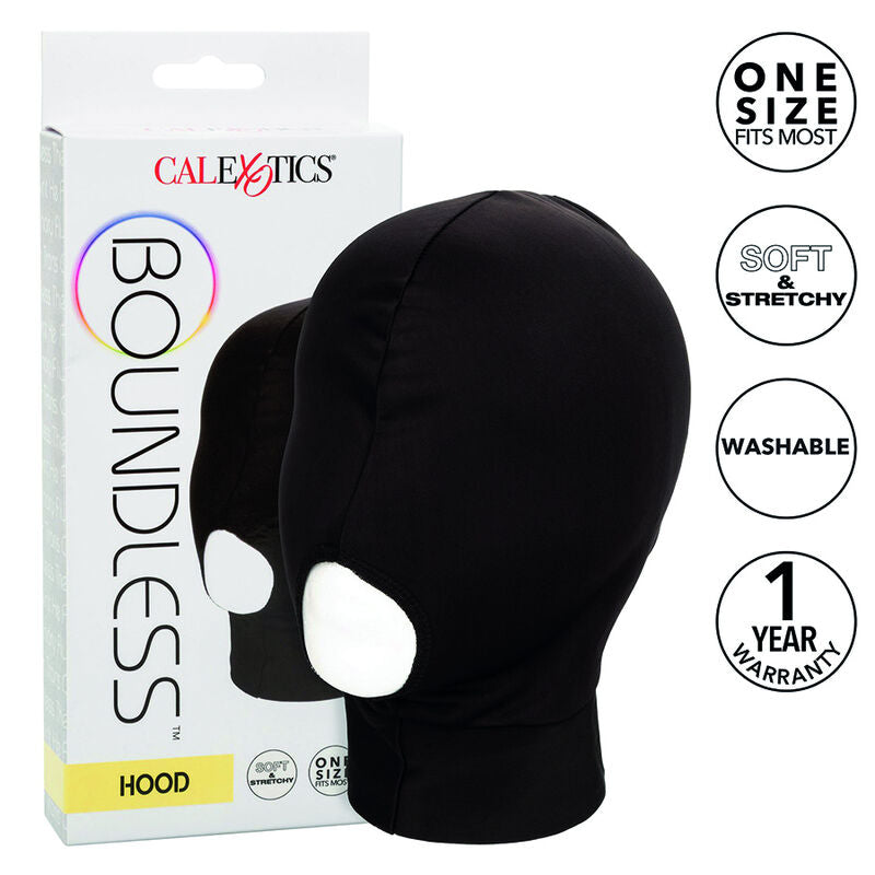 Cappuccio BDSM Bocca Aperta Calexotics Boundless — Tessuto Elastico