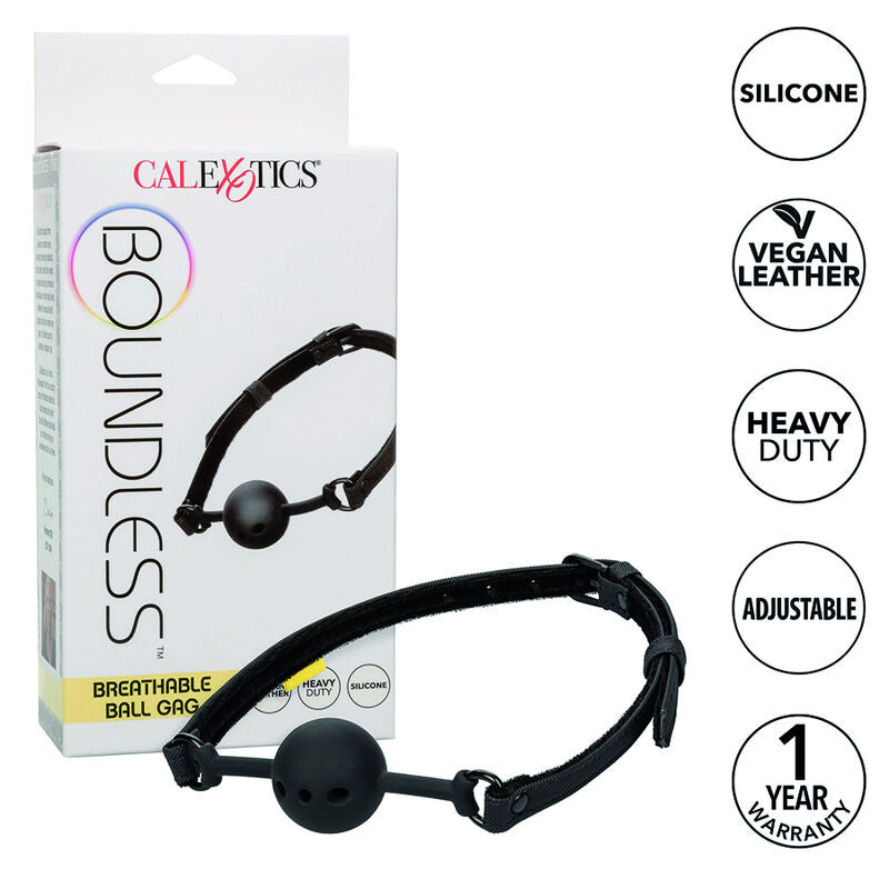 Bavaglio BDSM Traspirante Calexotics Boundless — Silicone