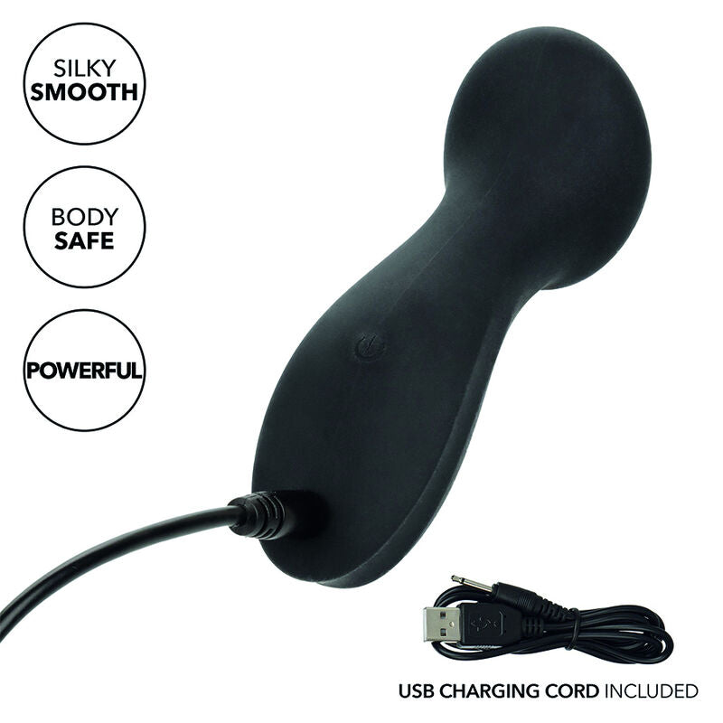 Vibratore Wand Mini Calexotics Boundless — Silicone, 10 Modalità