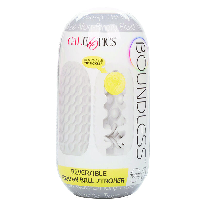 Masturbatore Maschile Reversibile Calexotics Boundless — Squishy