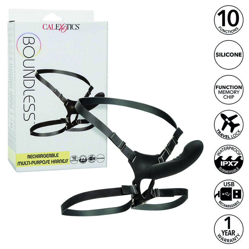 Imbracatura Strapless Vibrante Calexotics Boundless — Silicone