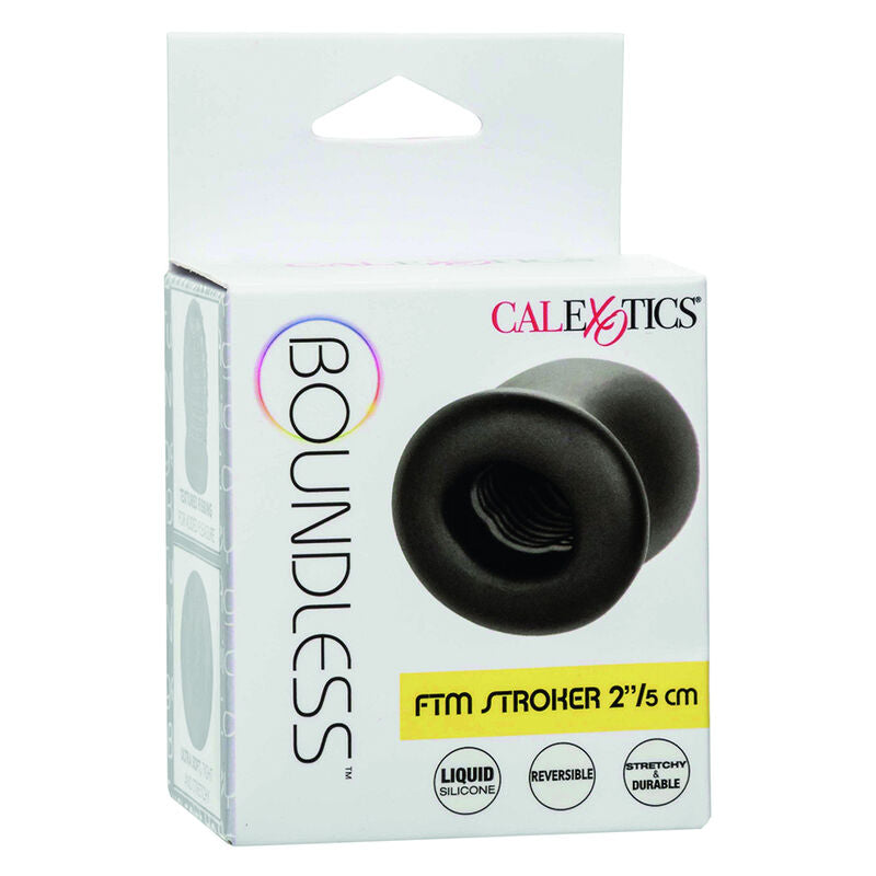 Masturbatore FTM Reversibile Calexotics Boundless Stroker — 5 cm