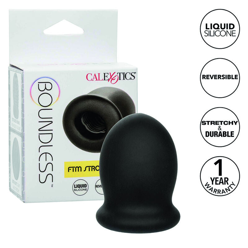 Masturbatore FTM Reversibile Calexotics Boundless Stroker — 5 cm