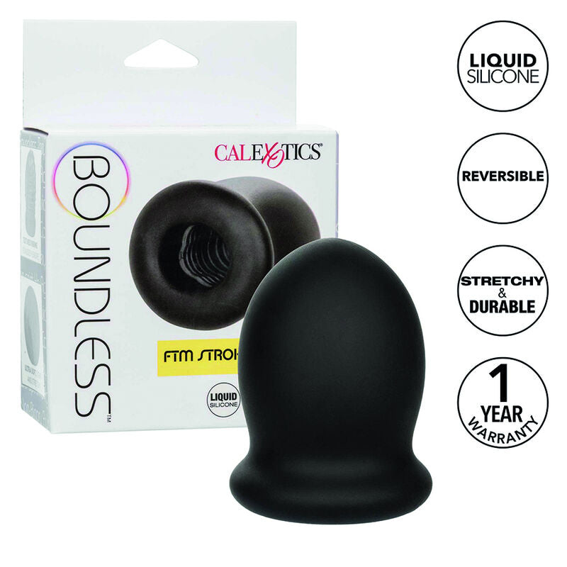 Masturbatore FTM Reversibile Calexotics Boundless Stroker — 7 cm
