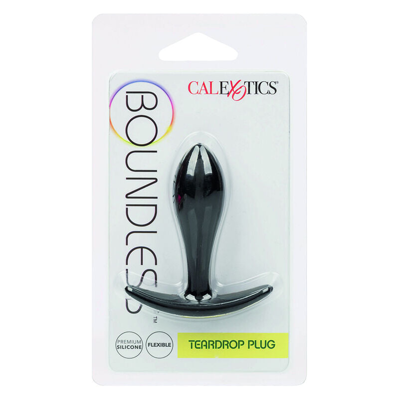 Plug Anale Calexotics Boundless Slim — Flessibile, Base Maniglia