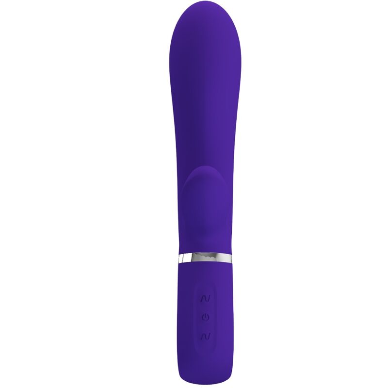 Vibratore Rabbit Punto G Pretty Love Thomas — Silicone, Viola