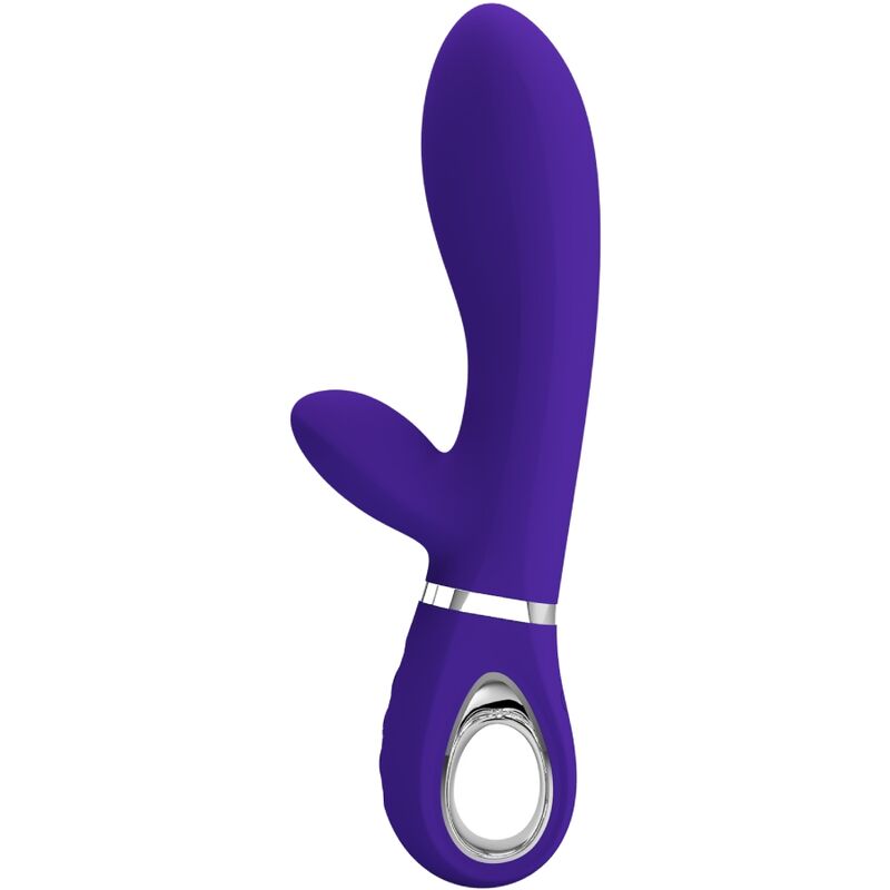 Vibratore Rabbit Punto G Pretty Love Thomas — Silicone, Viola