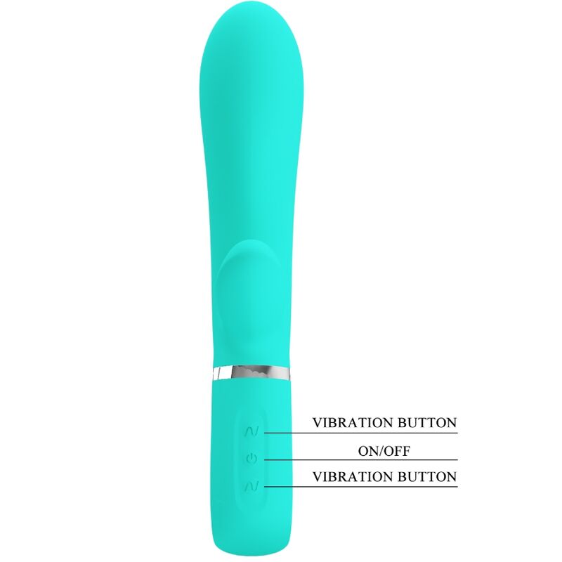Vibratore Rabbit Punto G Pretty Love Thomas — 7 Modalità