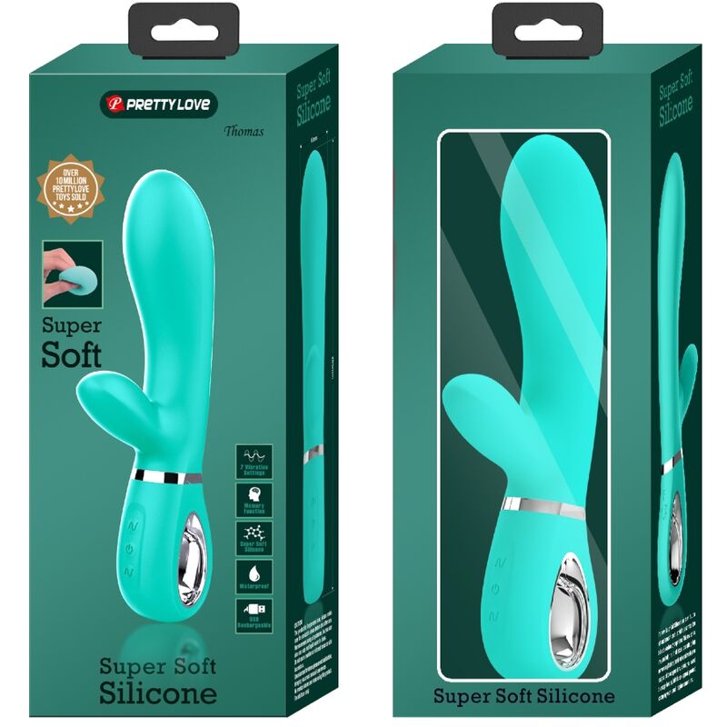 Vibratore Rabbit Punto G Pretty Love Thomas — 7 Modalità