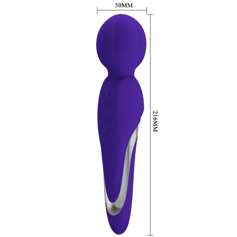 Vibratore Wand Pretty Love Walter — 7 Modalità, Silicone