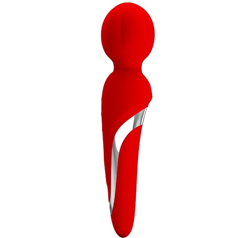 Vibratore Wand Pretty Love Walter — 7 Modalità, Rosso