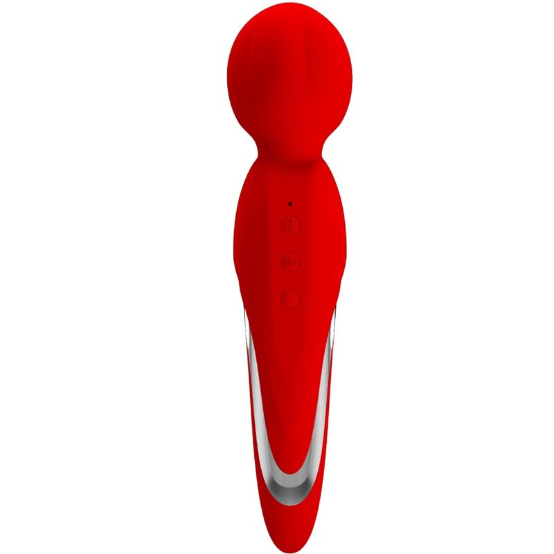 Vibratore Wand Pretty Love Walter — 7 Modalità, Rosso
