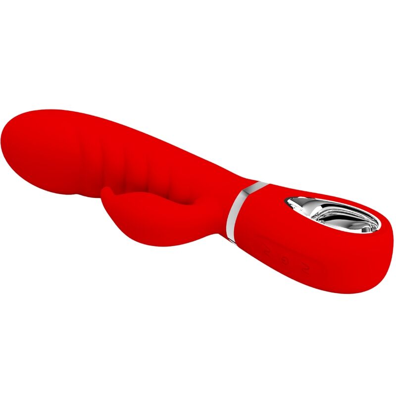 Vibratore Rabbit Punto G Pretty Love Prescott — Rosso