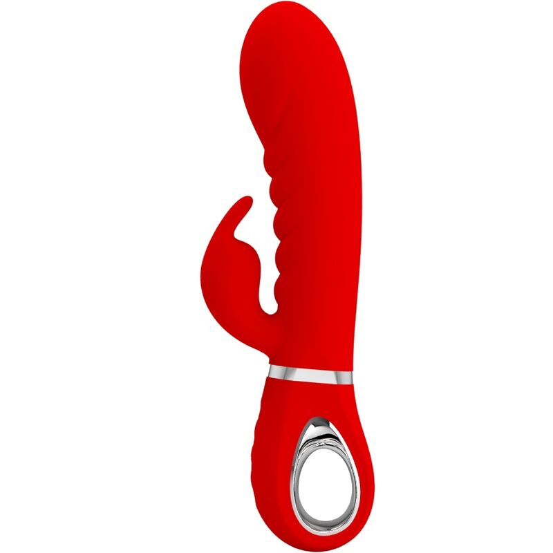 Vibratore Rabbit Punto G Pretty Love Prescott — Rosso