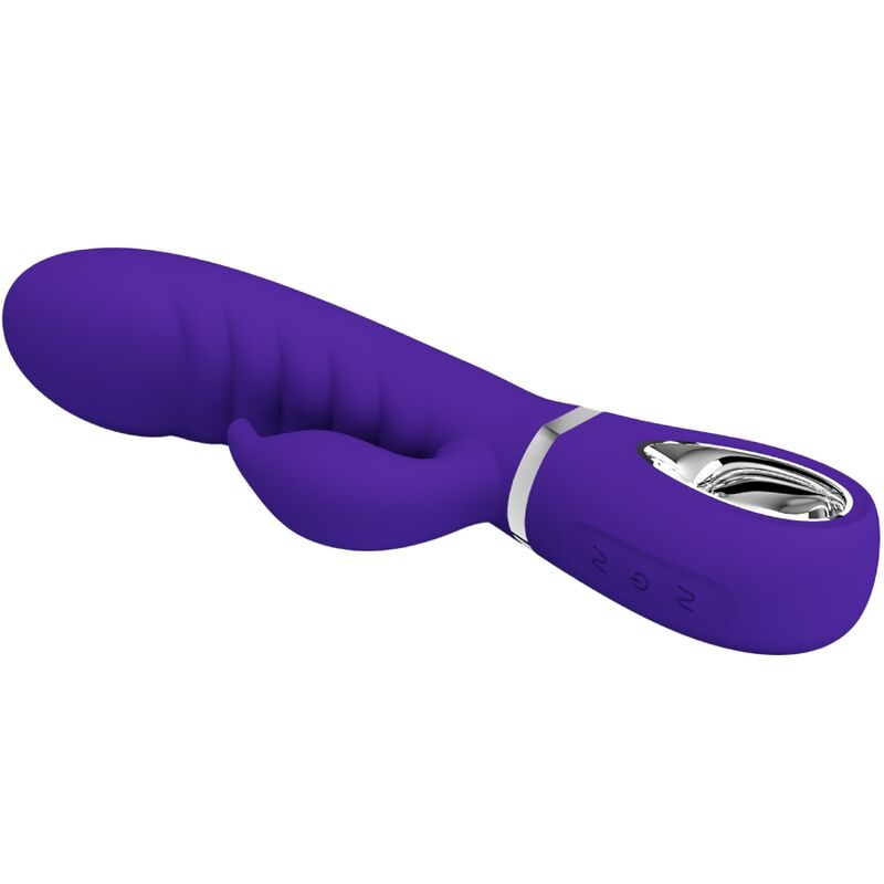 Vibratore Rabbit Punto G Pretty Love Prescott — Viola