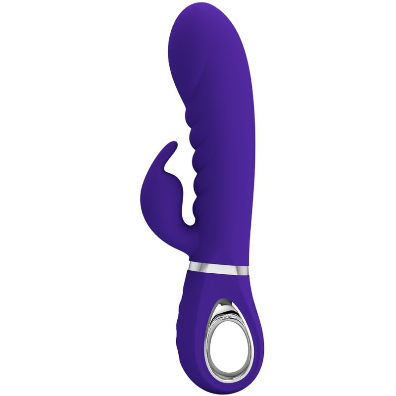 Vibratore Rabbit Punto G Pretty Love Prescott — Viola