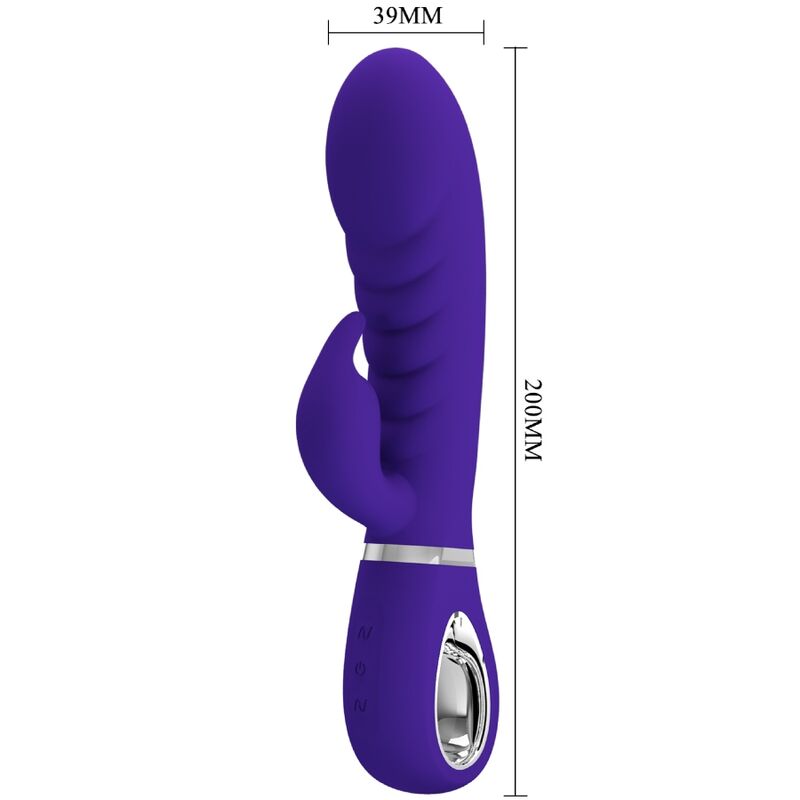 Vibratore Rabbit Punto G Pretty Love Prescott — Viola