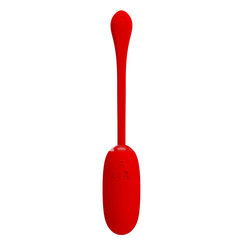 Uovo Vibrante Ricaricabile Pretty Love Julius — Rosso