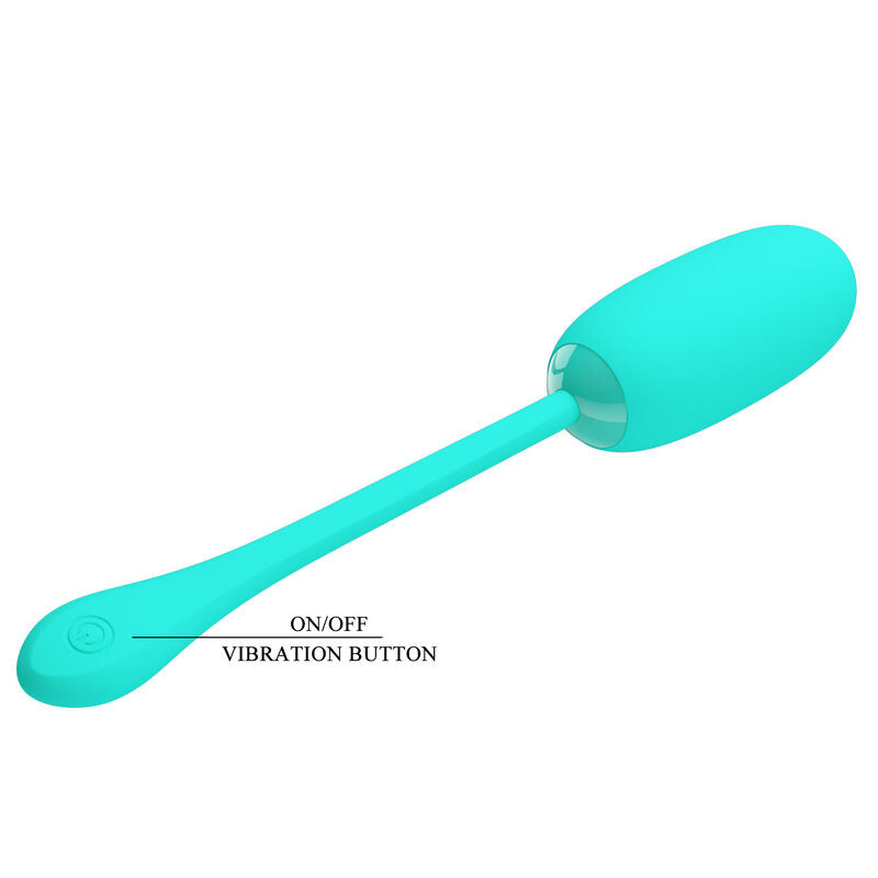 Uovo Vibrante Ricaricabile Pretty Love Julius — Verde Acqua