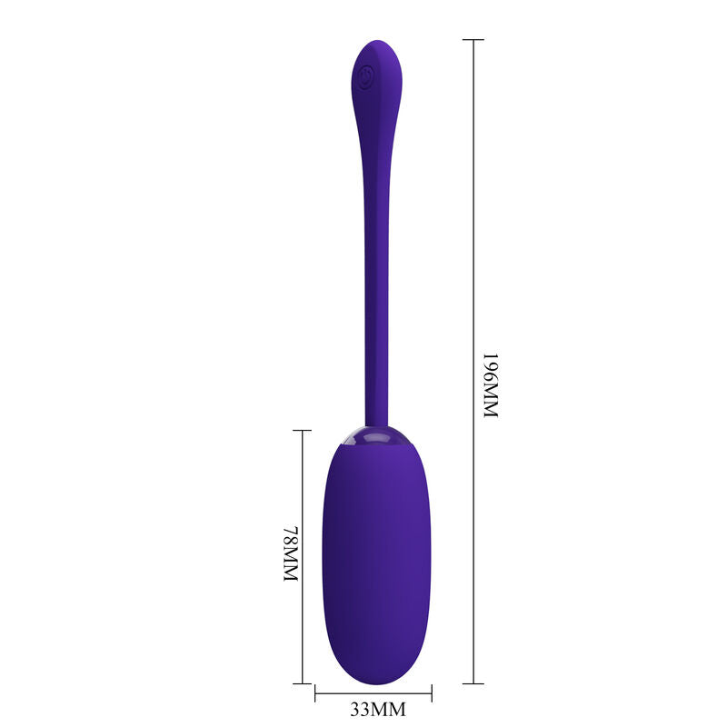 Uovo Vibrante Ricaricabile Pretty Love Julius — Viola