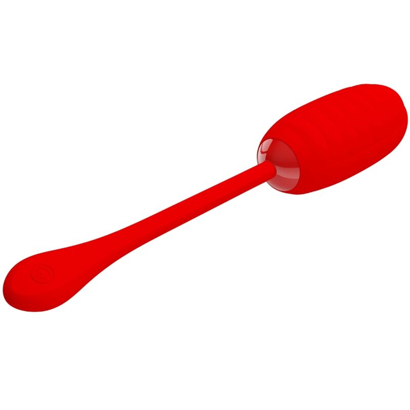 Uovo Vibrante Ricaricabile Pretty Love Kirk — Rosso