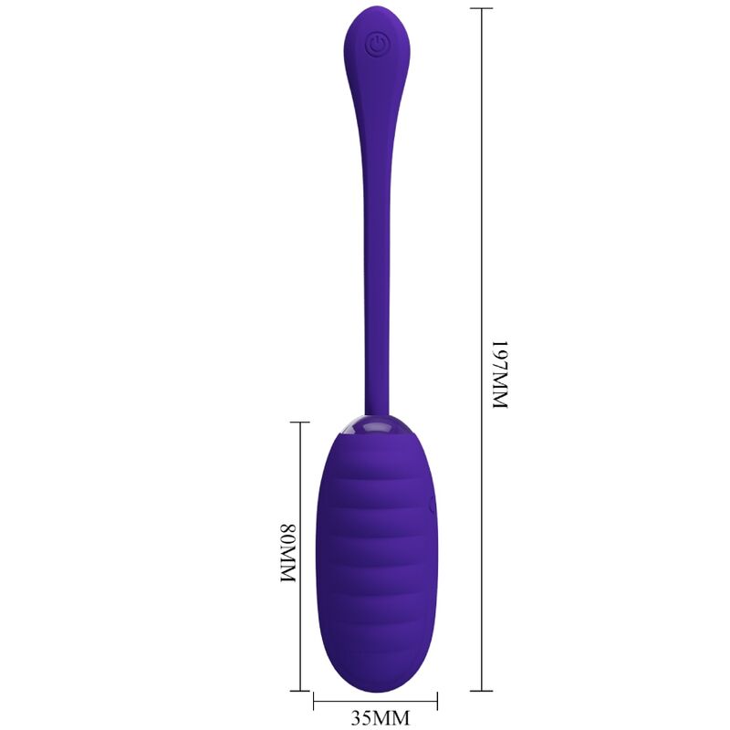 Uovo Vibrante Ricaricabile Pretty Love Kirk — Viola