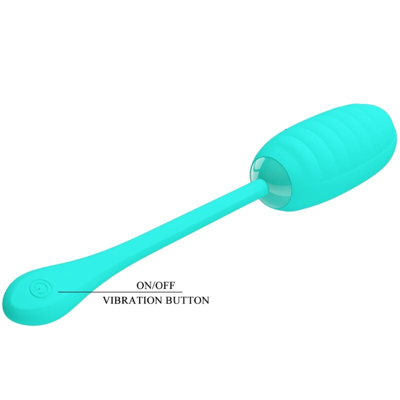 Uovo Vibrante Ricaricabile Pretty Love Kirk — Verde Acqua