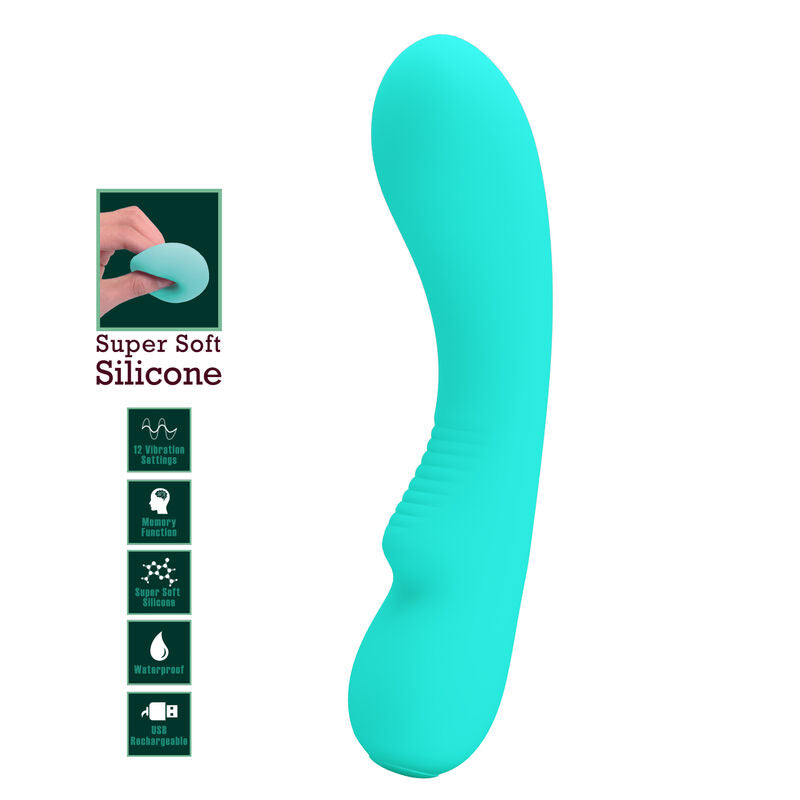 Vibratore Ricaricabile Pretty Love Prescott — 12 Modalità