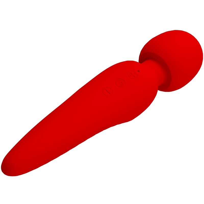 Vibratore Wand Impermeabile Pretty Love Meredith — 12 Modalità