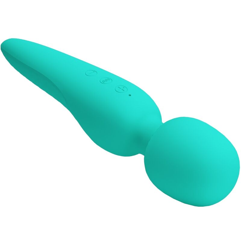 Vibratore Wand Impermeabile Pretty Love Meredith — 12 Modalità