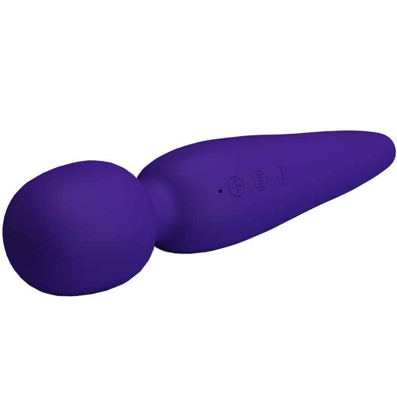Vibratore Wand Impermeabile Pretty Love Meredith — 12 Modalità
