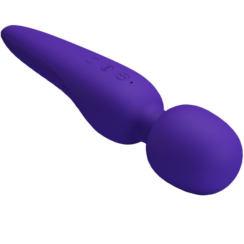 Vibratore Wand Impermeabile Pretty Love Meredith — 12 Modalità