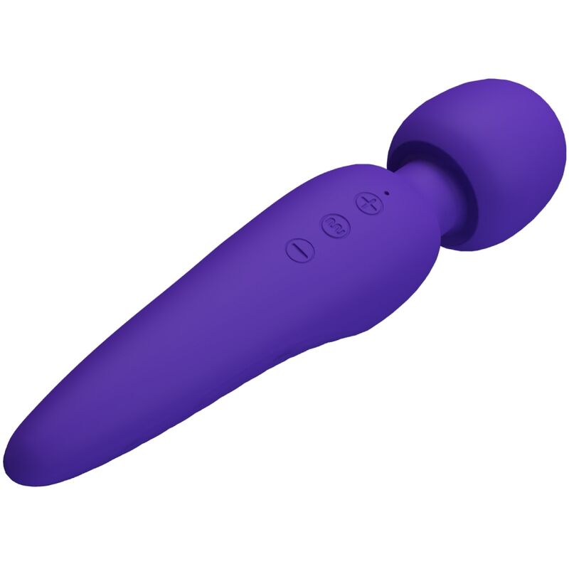 Vibratore Wand Impermeabile Pretty Love Meredith — 12 Modalità