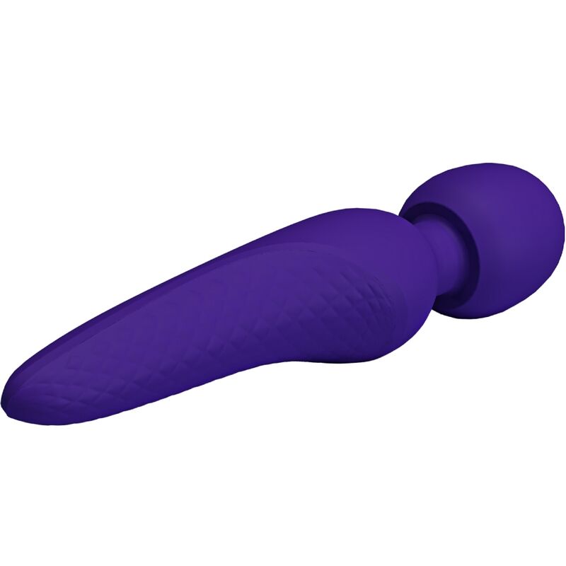 Vibratore Wand Impermeabile Pretty Love Meredith — 12 Modalità