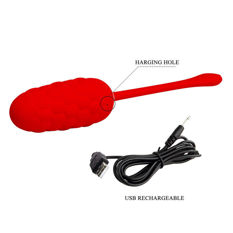 Uovo Vibrante Ricaricabile Pretty Love Smart — 12 Funzioni