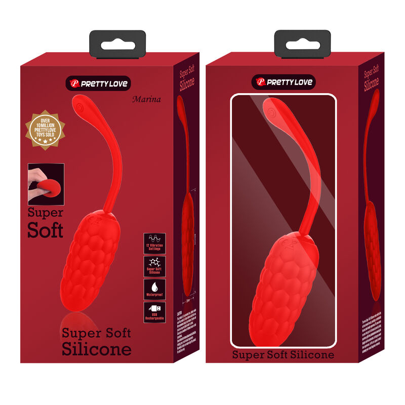 Uovo Vibrante Ricaricabile Pretty Love Smart — 12 Funzioni