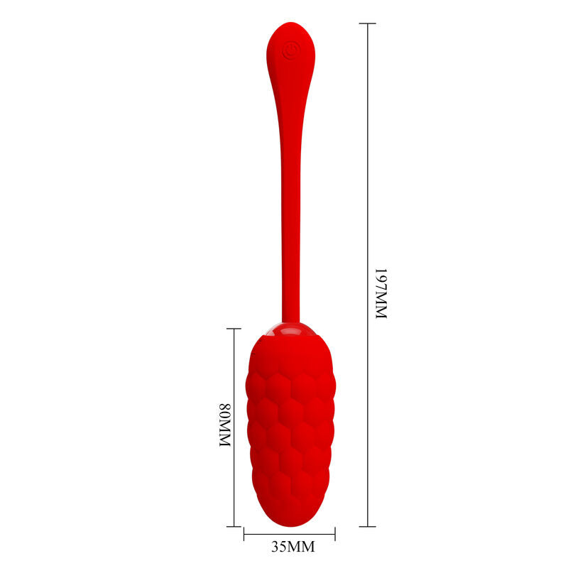 Uovo Vibrante Ricaricabile Pretty Love Smart — 12 Funzioni
