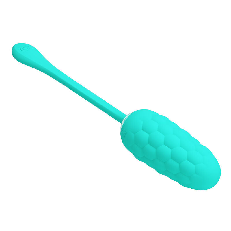 Uovo Vibrante Texture Pretty Love Smart — Silicone, 12 Modalità